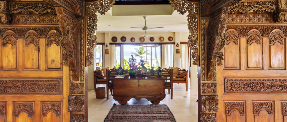 Ocean views and elegant craftsmanship at Villa Joglo at Citakara Sari Estate